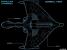 Romulan Warbird General Exterior Plans - Dorsal View (34.81K)