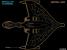 Romulan Warbird General Exterior Plans - Ventral View (35.52K)